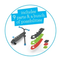 Chillafish Skatieskootie Black Skateboard Discount
