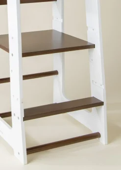 Coco Village Educational Tower - Walnut & White Online