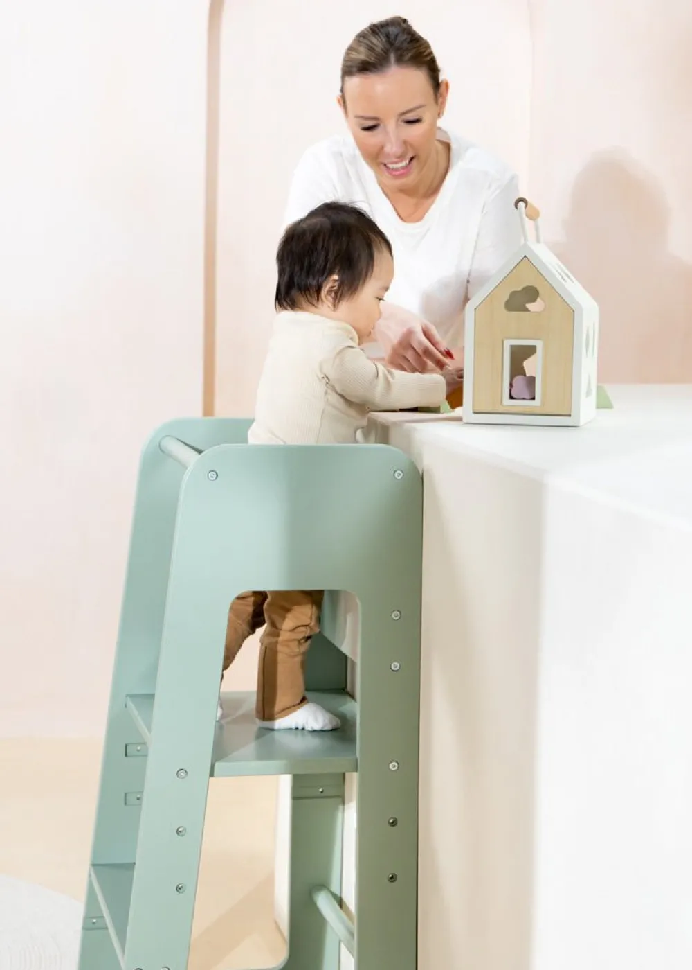 Coco Village Educational Tower - Seafoam Outlet
