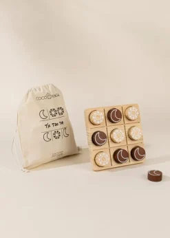 Coco Village Wooden Tic Tac Toe Playset New