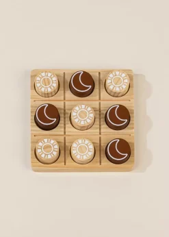 Coco Village Wooden Tic Tac Toe Playset New