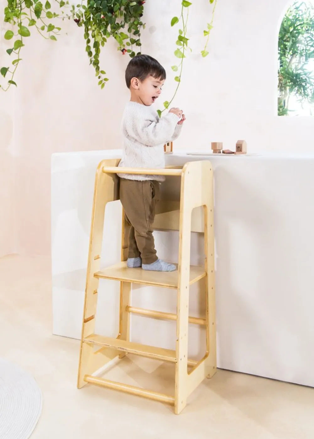 Zhejiang Hengxiang Toys Group Co., Ltd Coco Village Educational Tower - Natural Wood Hot