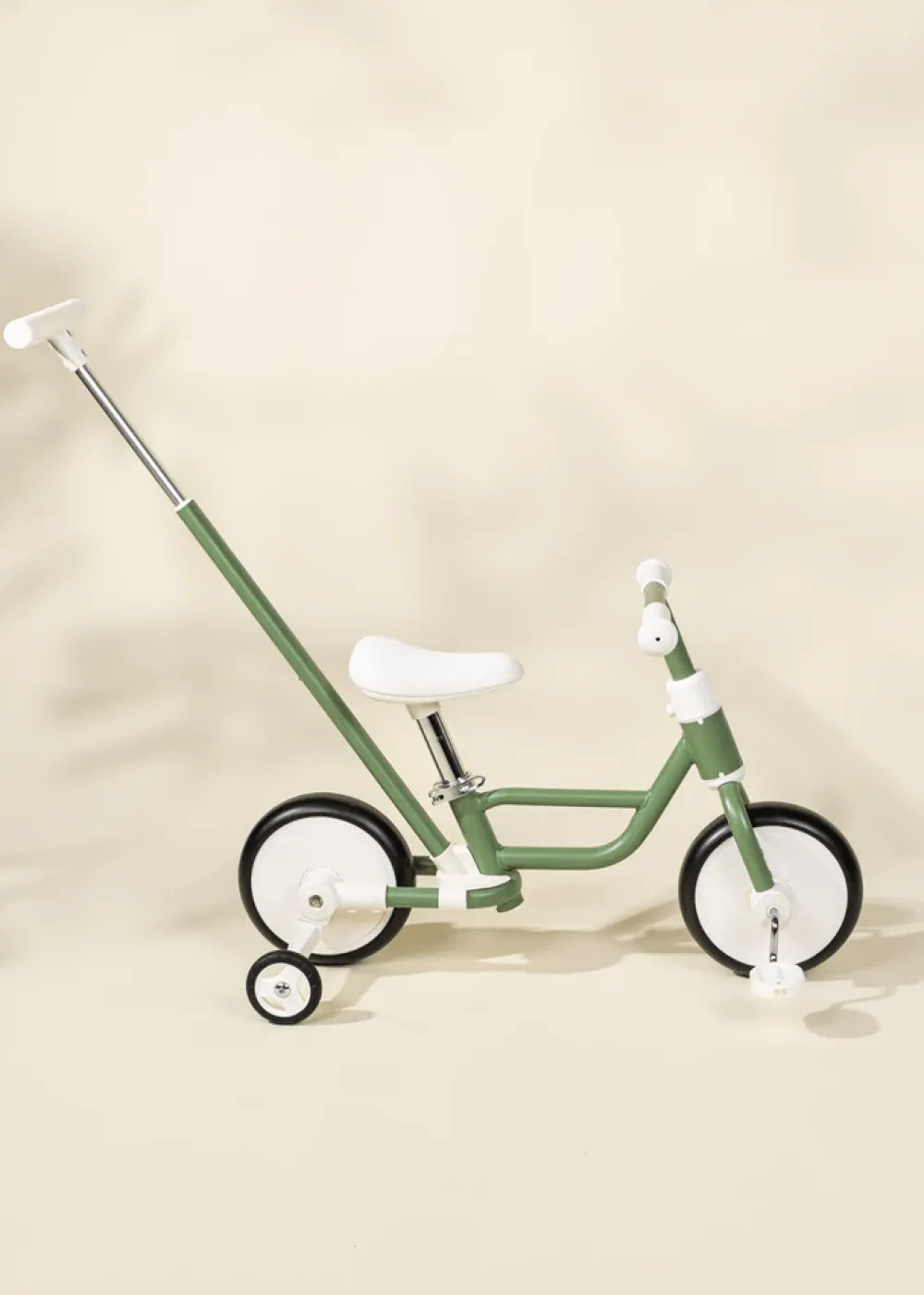 Coco Village 4-in-1 Tricycle w/ Push Handle & Wheels - Seafoam New
