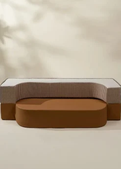 Coco Village Transformable Vegan Leather Kid Sofa Shades of Day Online