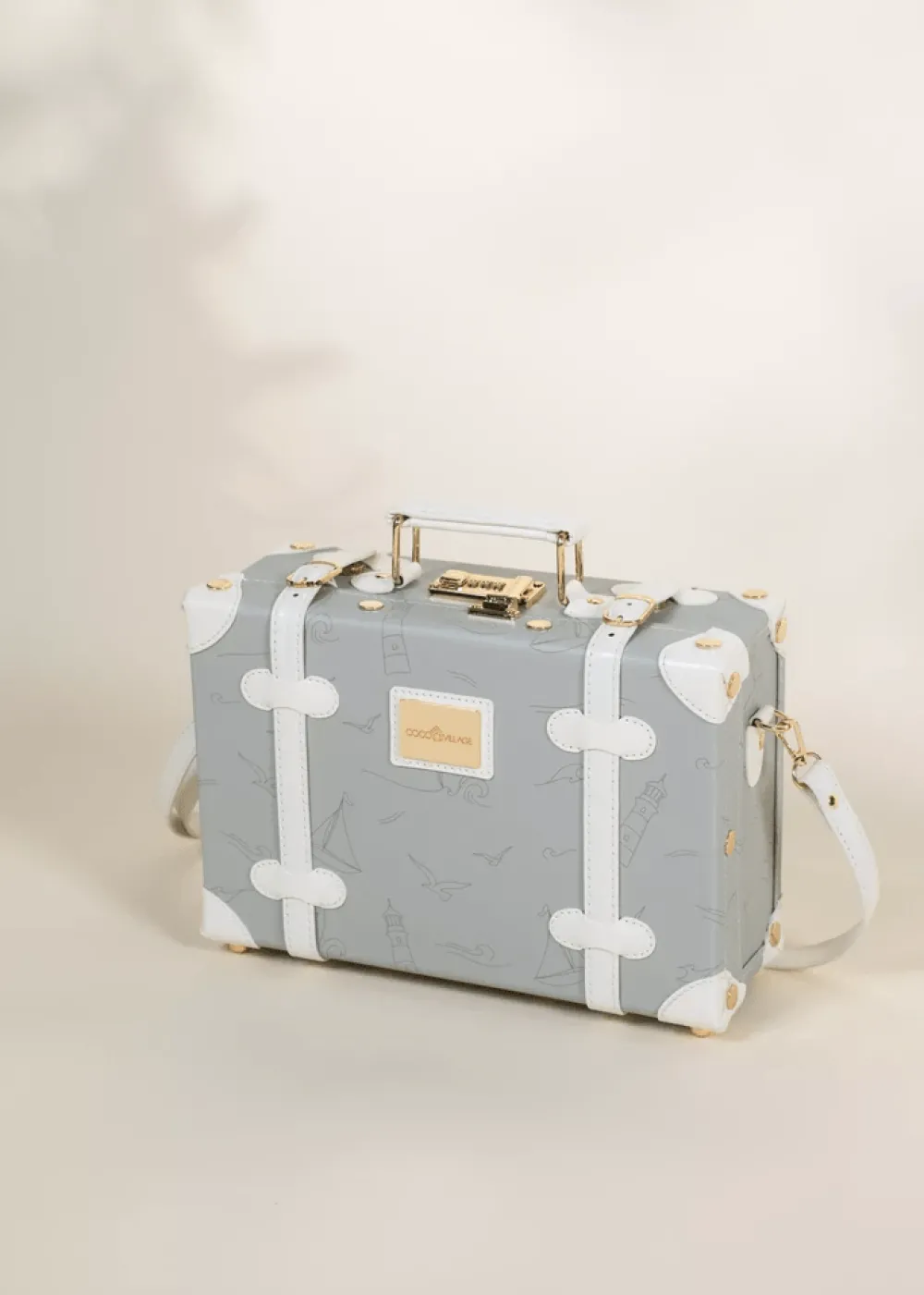 Coco Village Vegan Leather Play Suitcase - Ocean Hot