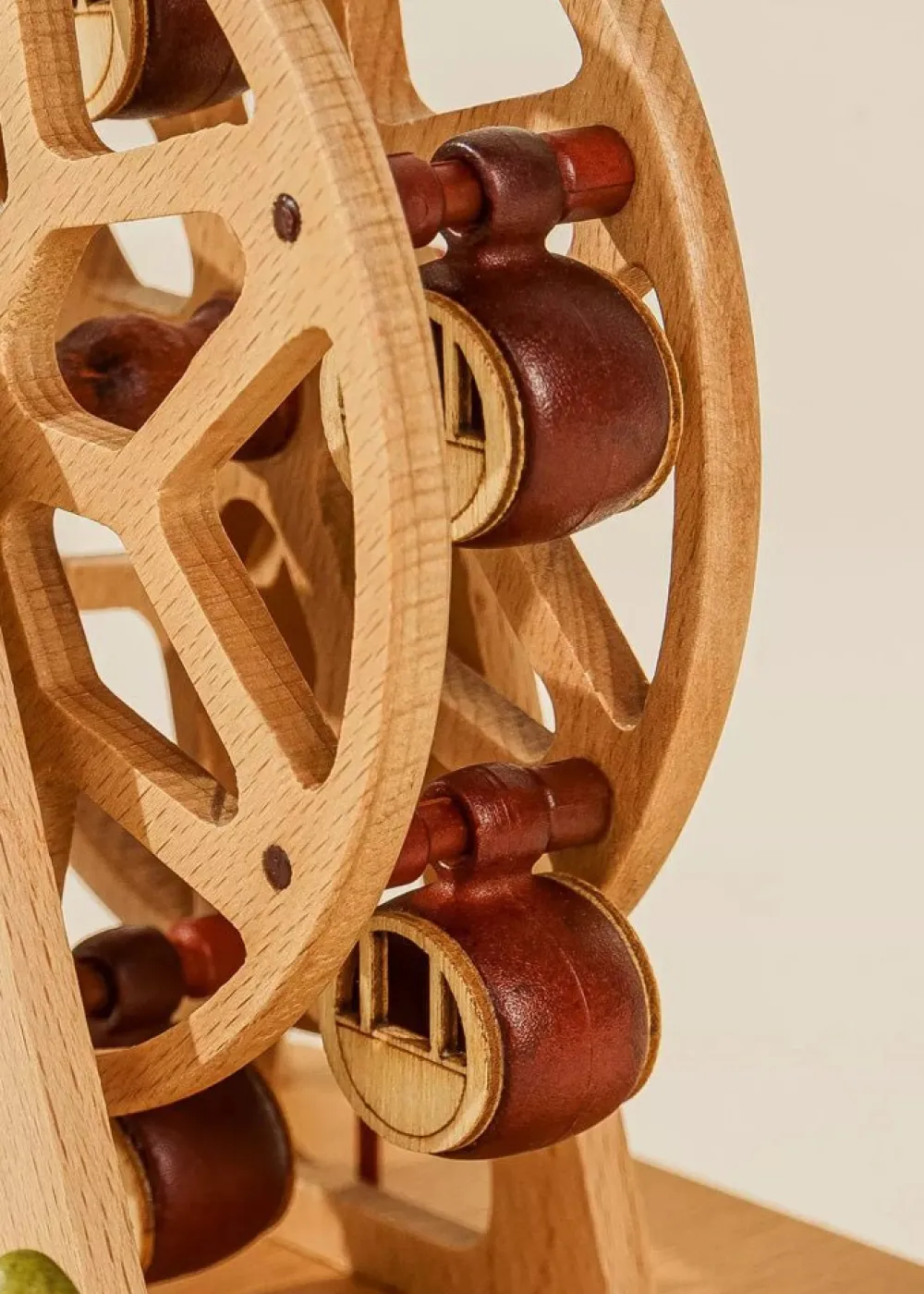 Coco Village Wooden Music Box - Ferris Wheel New