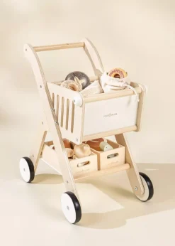Ningbo Fecda Toys Co., Ltd Coco Village Wooden Shopping Cart Best