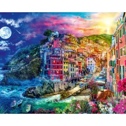 Ravensburger Colorful Cinque Terre 2000 Pc Puzzle Fashion