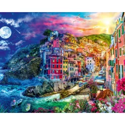Ravensburger Colorful Cinque Terre 2000 Pc Puzzle Fashion