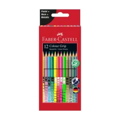 Faber-Castell Colour Grip Colour Pencil Carboard Set of 12 customer Hot