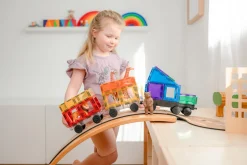 Connetix Tiles CONNETIX Transport Pack-Rainbow New