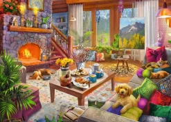 Ravensburger Cozy Cabin 1000 pc Puzzle Sale