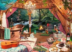 Ravensburger USA, Inc. Cozy Glamping 500 pc Large Format Online