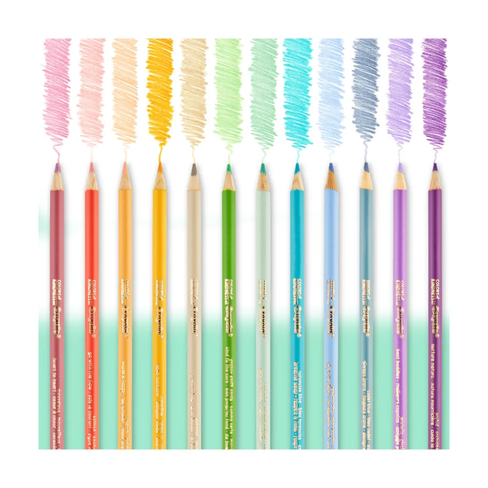 Crayola Canada, A Division of William E. Coutts Co Crayola Colors of Kindness 12 Coloured Pencils Fashion