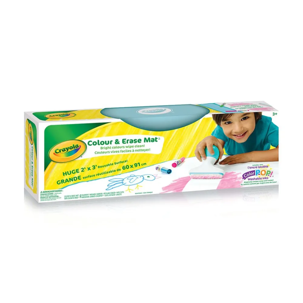 Crayola Colour & Erase Mat Hot