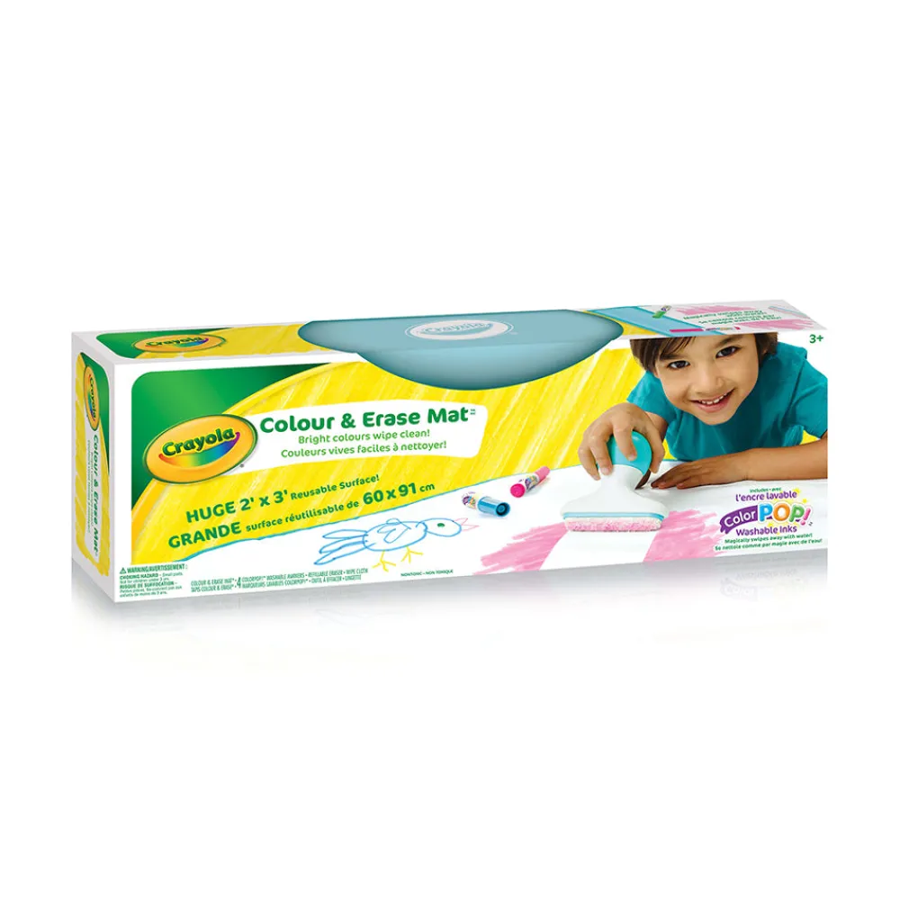 Crayola Colour & Erase Mat Hot