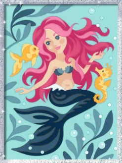 CreART : Enchanting Mermaid Painting by Numbers 7x9