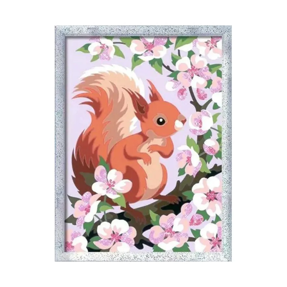 CreART Spring Squirrel Painting by Numbers Best