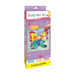 Creativity For Kids Sticky Wall Art - Butterfly Clearance