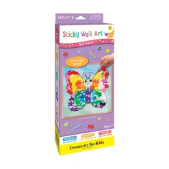 Creativity For Kids Sticky Wall Art - Butterfly Clearance