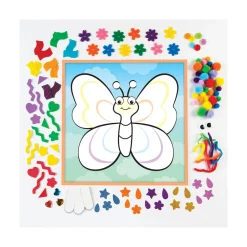 Creativity For Kids Sticky Wall Art - Butterfly Clearance