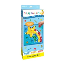 Creativity For Kids Sticky Wall Art - Star Hot