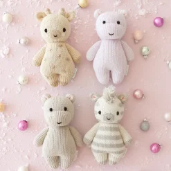 Cuddle+Kind Cuddle + Kind Baby Zebra Hand-Knit Doll Clearance