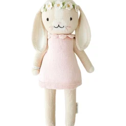 Cuddle+Kind Cuddle + Kind Little Hannah The Bunny Blush - 13" Hand-Knit Doll Fashion