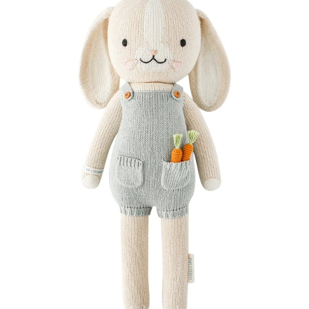 Cuddle+Kind Cuddle + Kind Little Henry The Bunny - 13" Hand-Knit Doll Outlet