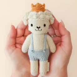 Cuddle+Kind Cuddle + Kind Tiny Sebastian the Lamb Hand-Knit Doll Online