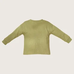 rise little earthling Cuffed Tee 5-6y Green Discount