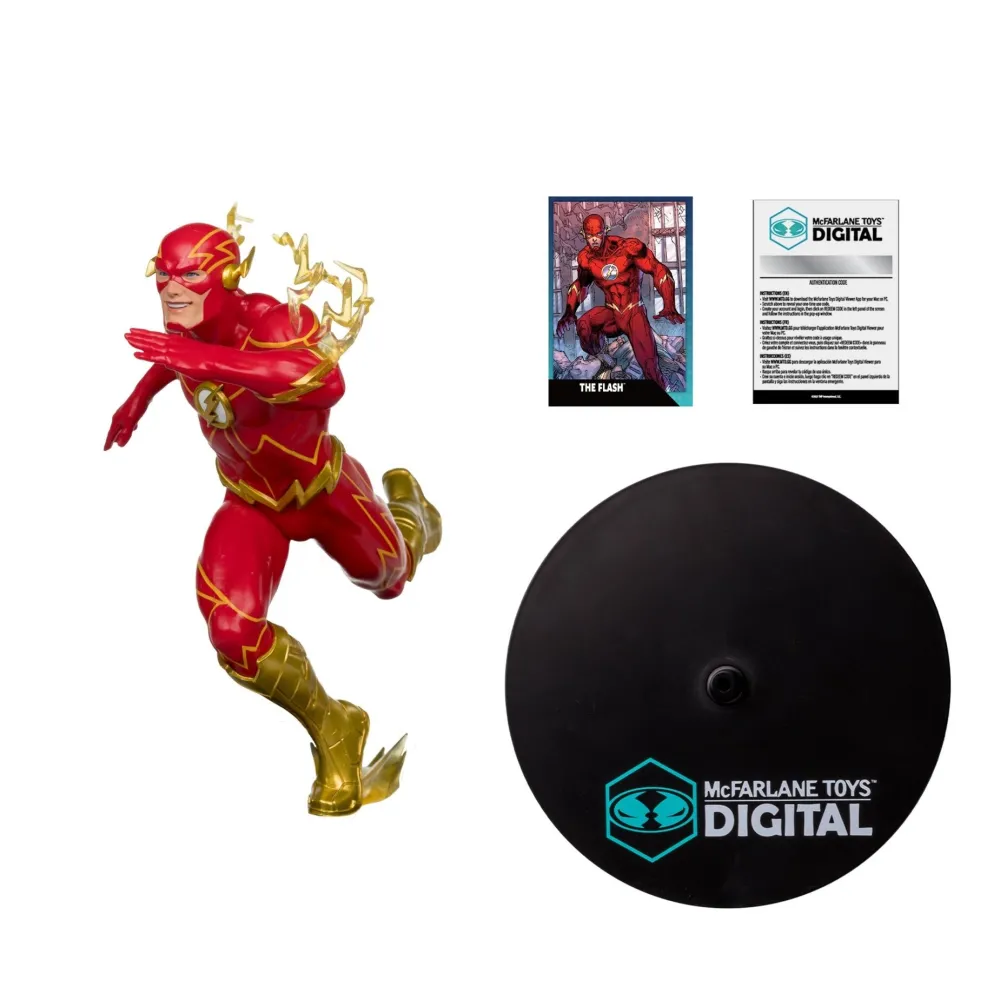 Imports Dragon Inc. DC Direct - 12" Posed Statue - The Flash By Jim Lee (Mcfarlane Digital) Fashion