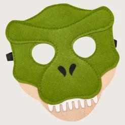 rise little earthling Dino Mask Green OS Clearance