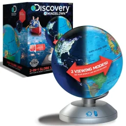 4378814 Canada Inc. / Red Planet Group Discovery Globe 2 in 1 Day and Night Earth Fashion