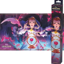 Lorcana Disney S5 Shimmering Skies Neoprene Playmat Belle New