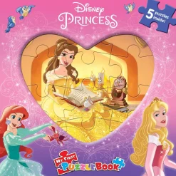 EDITIONS PHIDAL INC. Disney Princess My First Puzzle Book Best
