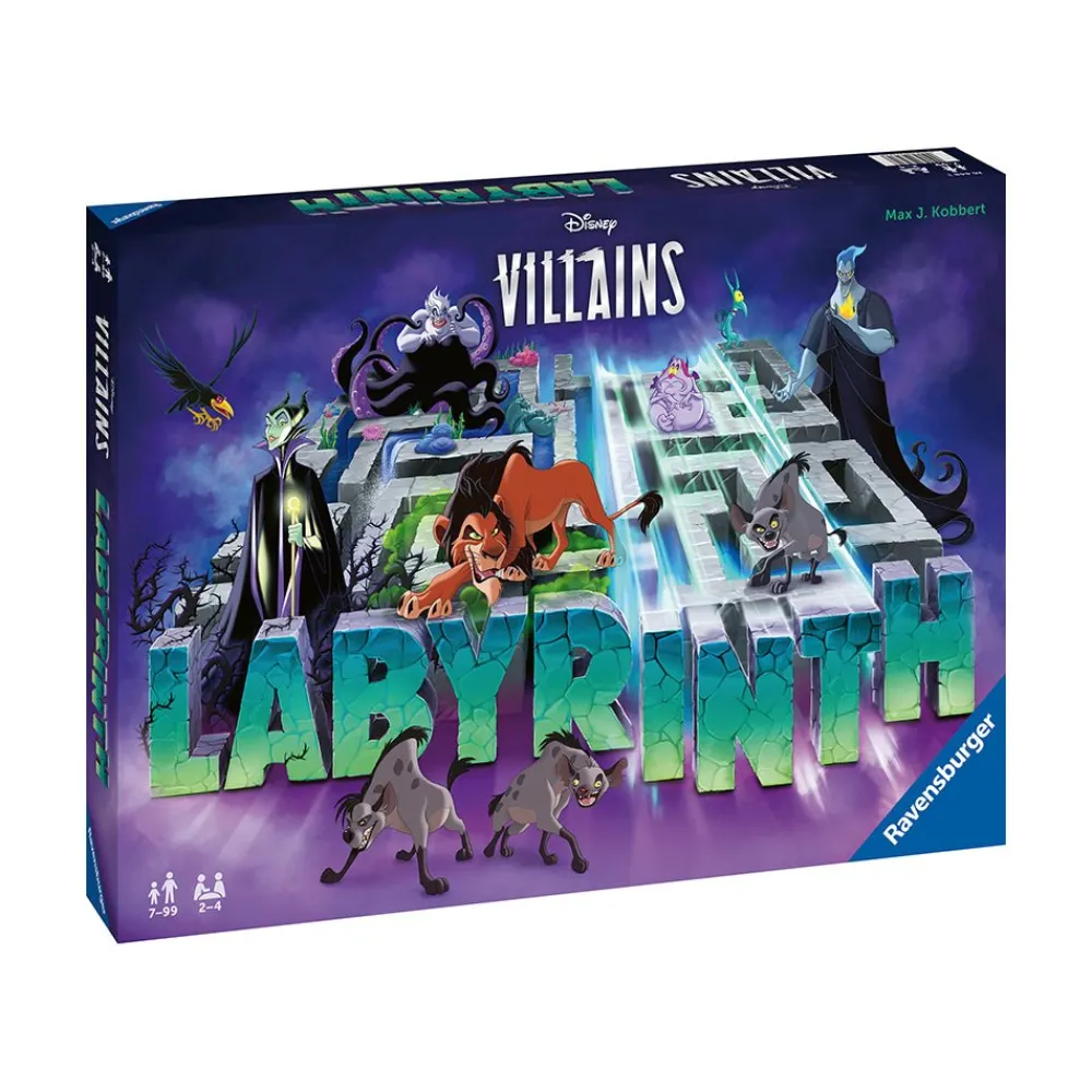 Ravensburger USA, Inc. Disney Villains Labyrinth Board Game Outlet
