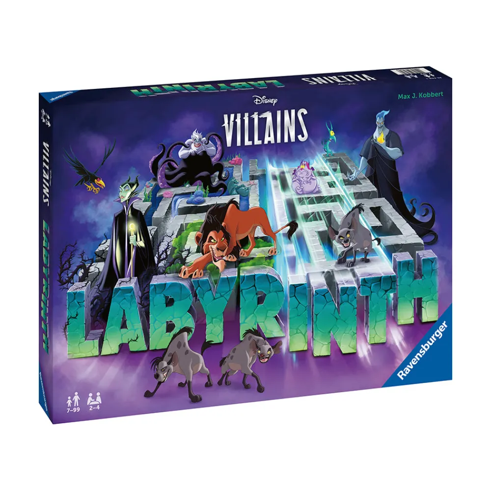 Ravensburger USA, Inc. Disney Villains Labyrinth Board Game Outlet