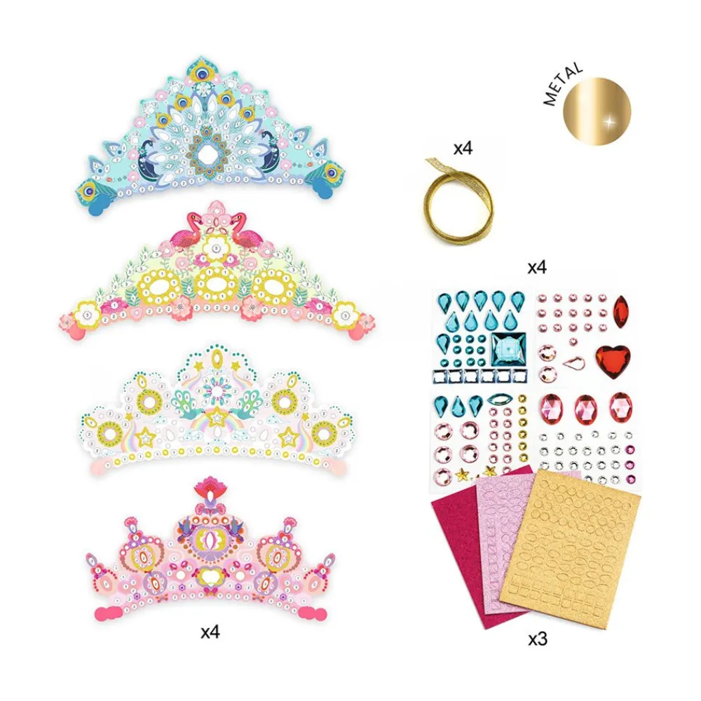 Ilo 307 Inc. Djeco Do It Yourself - Like a Princess Crown Outlet