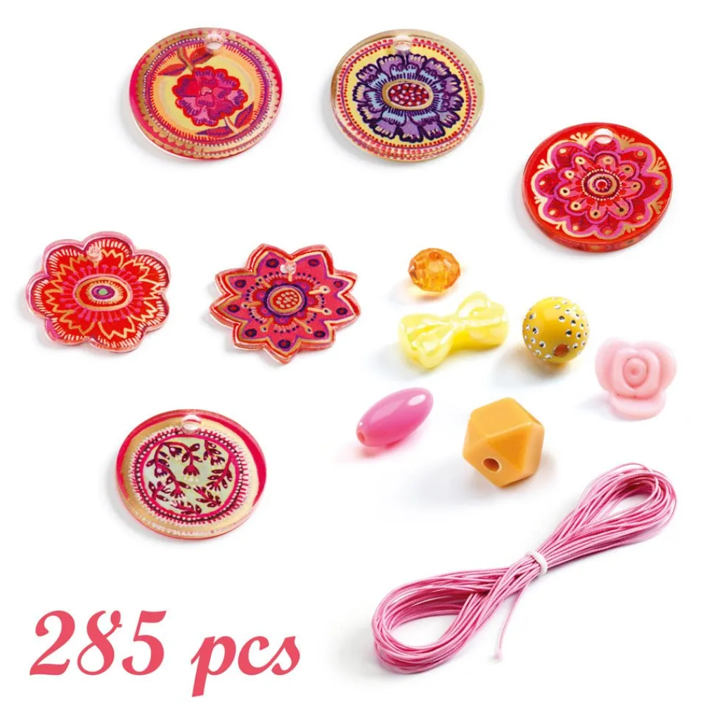 Ilo 307 Inc. Djeco Fancy Beads - Flowers Online