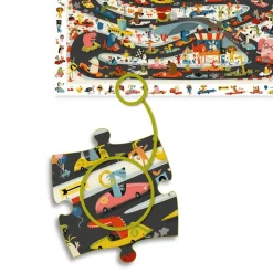 Djeco Observation Puzzle / Car Rally / 54 pcs Hot