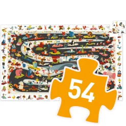 Djeco Observation Puzzle / Car Rally / 54 pcs Hot