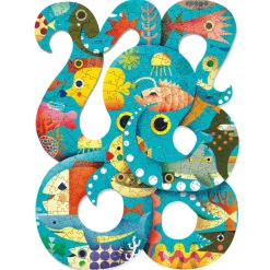 Ilo 307 Inc. Djeco Puzz'art / Octopus / 350 pcs Sale