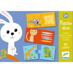 Djeco Puzzle duo / Dinner's ready! Clearance