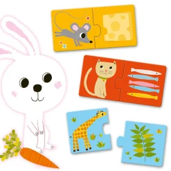 Djeco Puzzle duo / Dinner's ready! Clearance