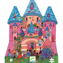 Ilo 307 Inc. Djeco Silhouette Puzzle / Fairy Castle / 54 pcs Online