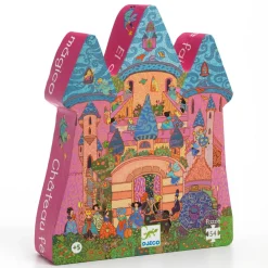 Ilo 307 Inc. Djeco Silhouette Puzzle / Fairy Castle / 54 pcs Online