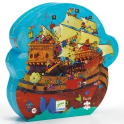 Djeco Silhouette Puzzle / Barbarossa's Boat 54 pcs Outlet