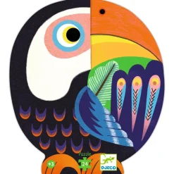 Djeco Silhouette puzzle / Coco The Toucan 24 pcs Fashion