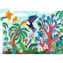Djeco Silhouette puzzle / Coco The Toucan 24 pcs Fashion